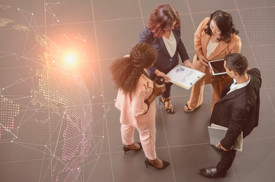 Imagem ficticia de Ambiente de Inovação