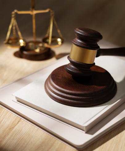 Imagem de uma lei ou documento legal com texto destacado